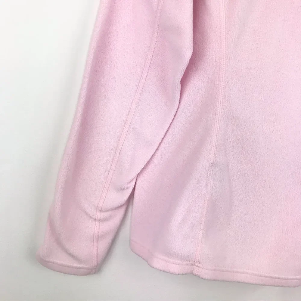 SOLD The North Face Pink Polartec 1/4 Zip Fleece - Picture 6 of 14